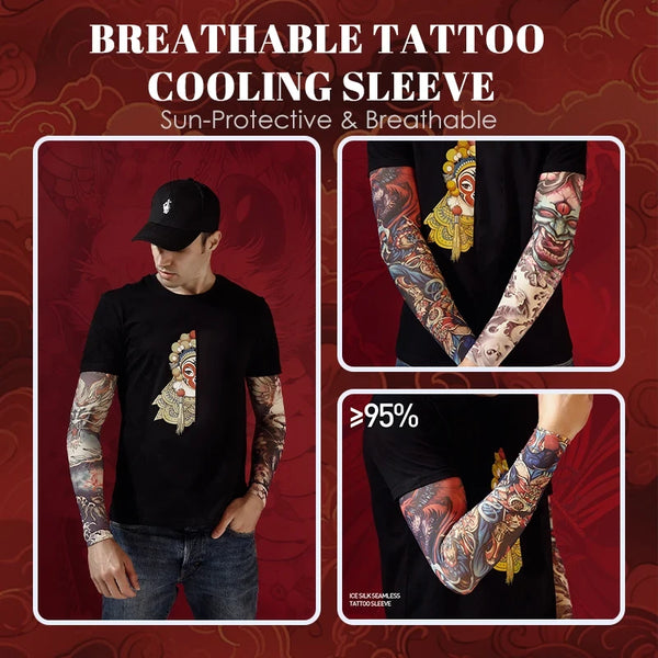 Sun-Protective Tattoo Cooling Sleeve