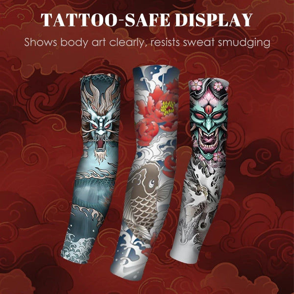 Sun-Protective Tattoo Cooling Sleeve