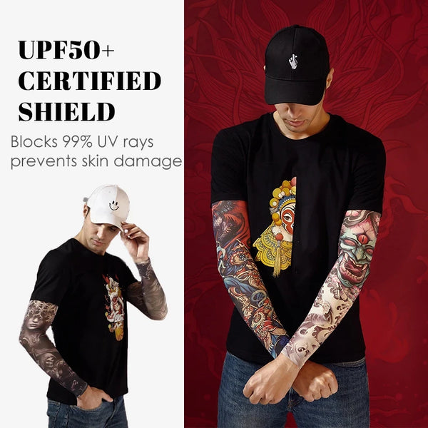 Sun-Protective Tattoo Cooling Sleeve