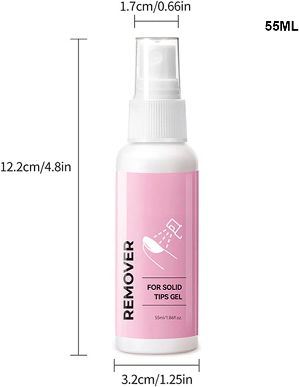 False Nail Glue Remover Spray