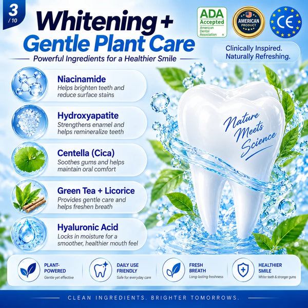 Foam Bright Whitening Foaming Toothpaste