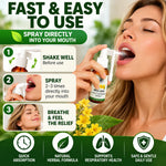 Organic Mullein Lung Cleansing Spray for Respiratory Support