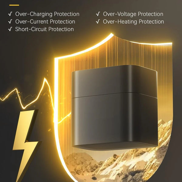 Charging Compartment - Rechargeable Aa/Aaa Lithium Battery