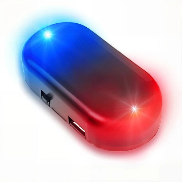 Solar-Powered Anti-theft Car Alarm Light