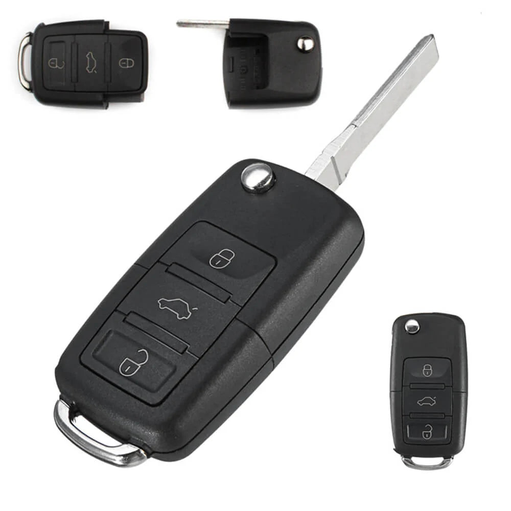 Discreet Car Key with Hidden Compartment