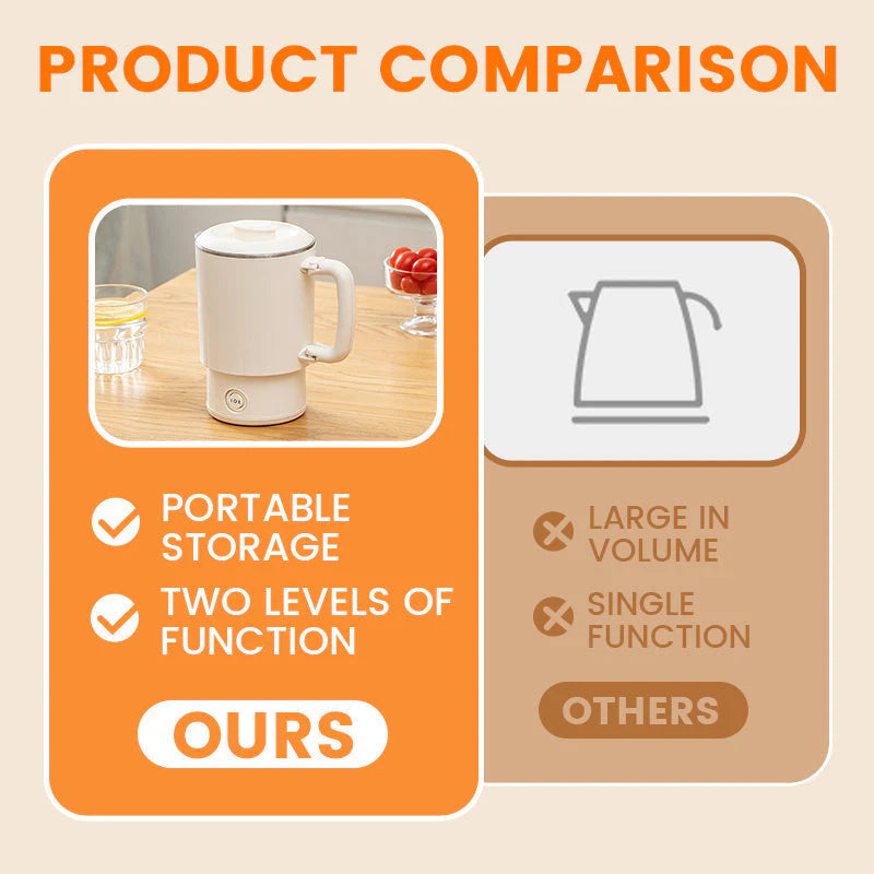 Portable Foldable Electric Kettle