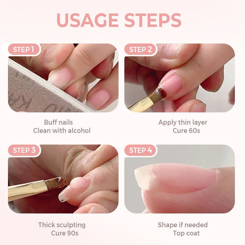 Self-Leveling Nail Builder Gel