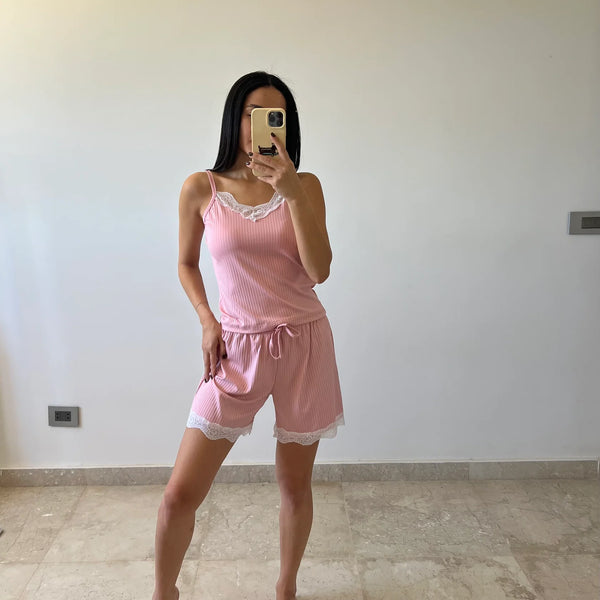 Silk Elegance Nightwear Set