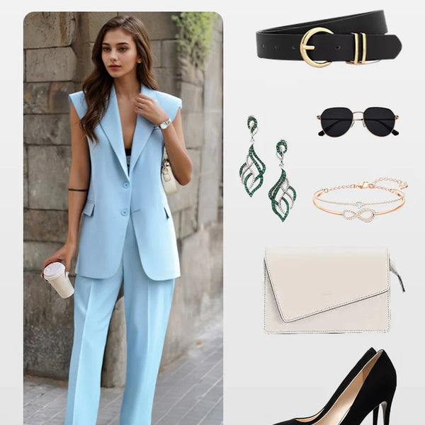 Stylish 2-Piece Women's Set