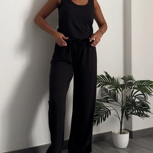 2-Piece Ribbed Lounge Set