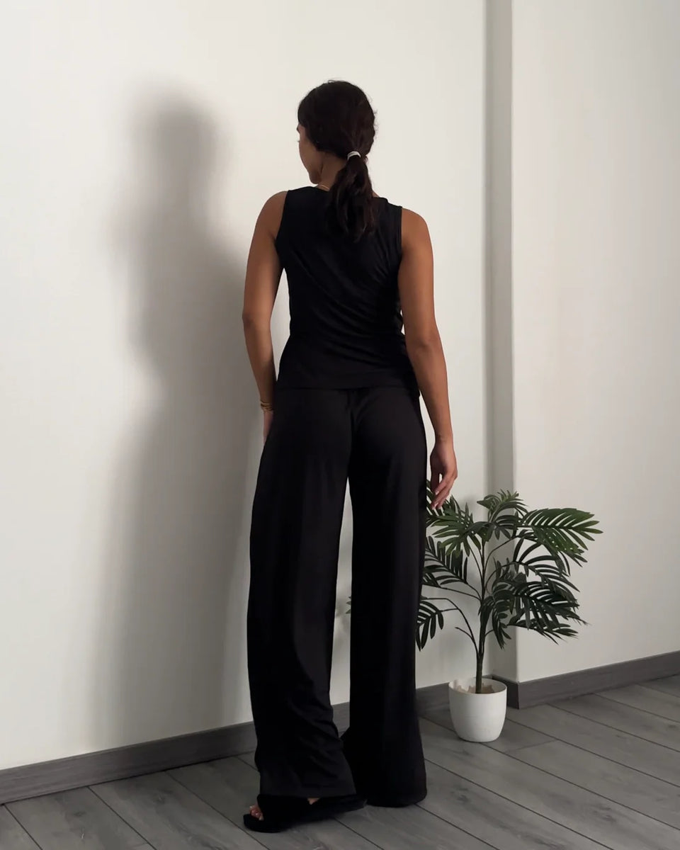 2-Piece Ribbed Lounge Set