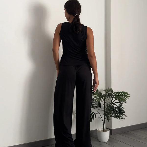 2-Piece Ribbed Lounge Set