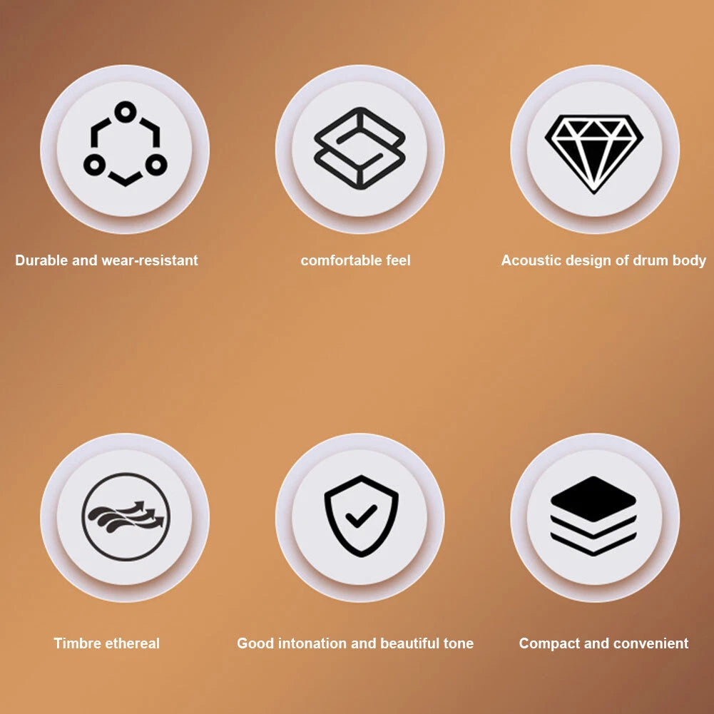 Percussion Instrument Round Tongue Drum