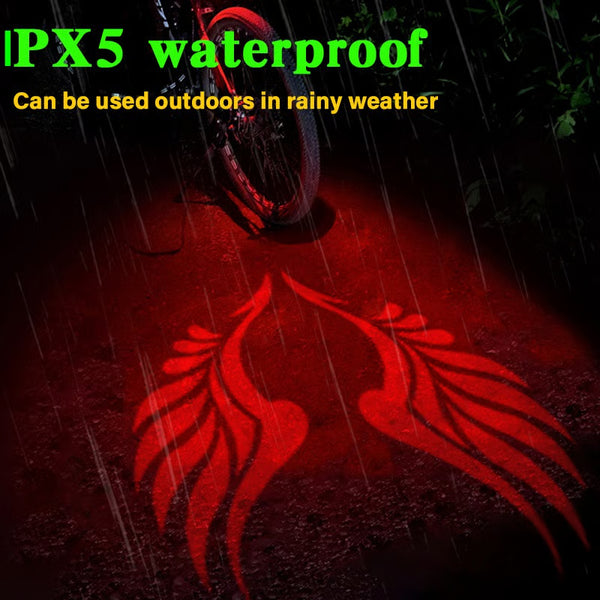 Bicycle Projection Tail Light