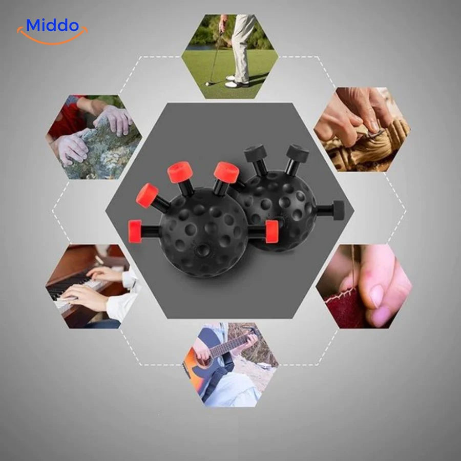 GripFlex™ Hand Strength & Stress Relief Trainer