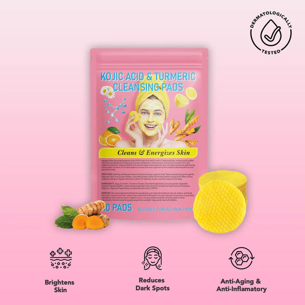Velleara Turmeric & Kojic Acid Pads