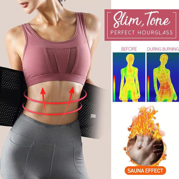 Adjustable Waist Slimming Trimmer Belt