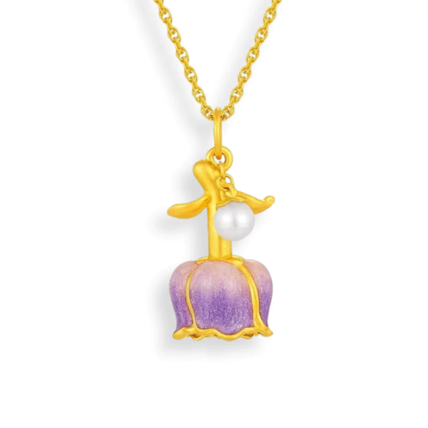 Aurora Rose Necklace – The Blossom of Love