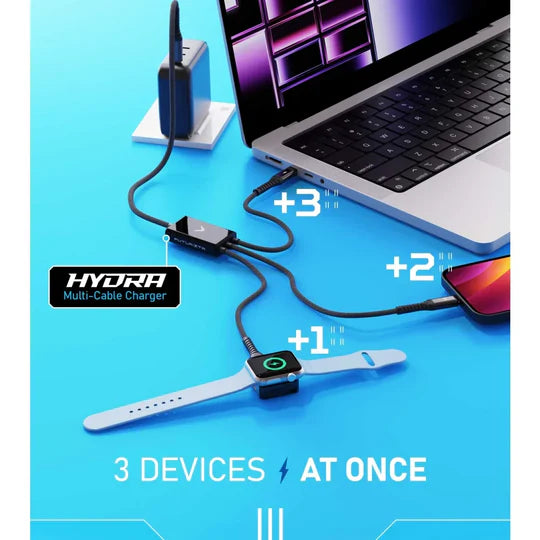 100W Triple Type-C Multi Cable