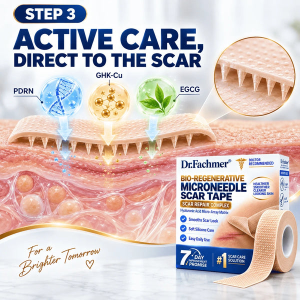 ScarLuxe Advanced Bioactive Microneedle Scar Tape