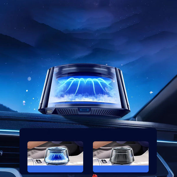Cloud Mist Car Diffuser - Auto On/Off with 1 Refill = 2 Year Freshness