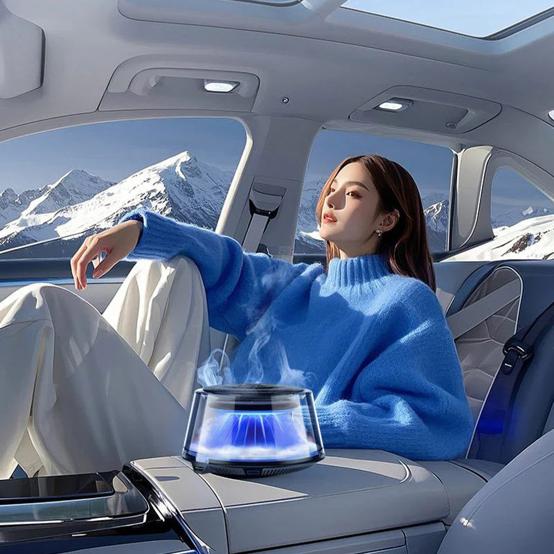 Cloud Mist Car Diffuser - Auto On/Off with 1 Refill = 2 Year Freshness