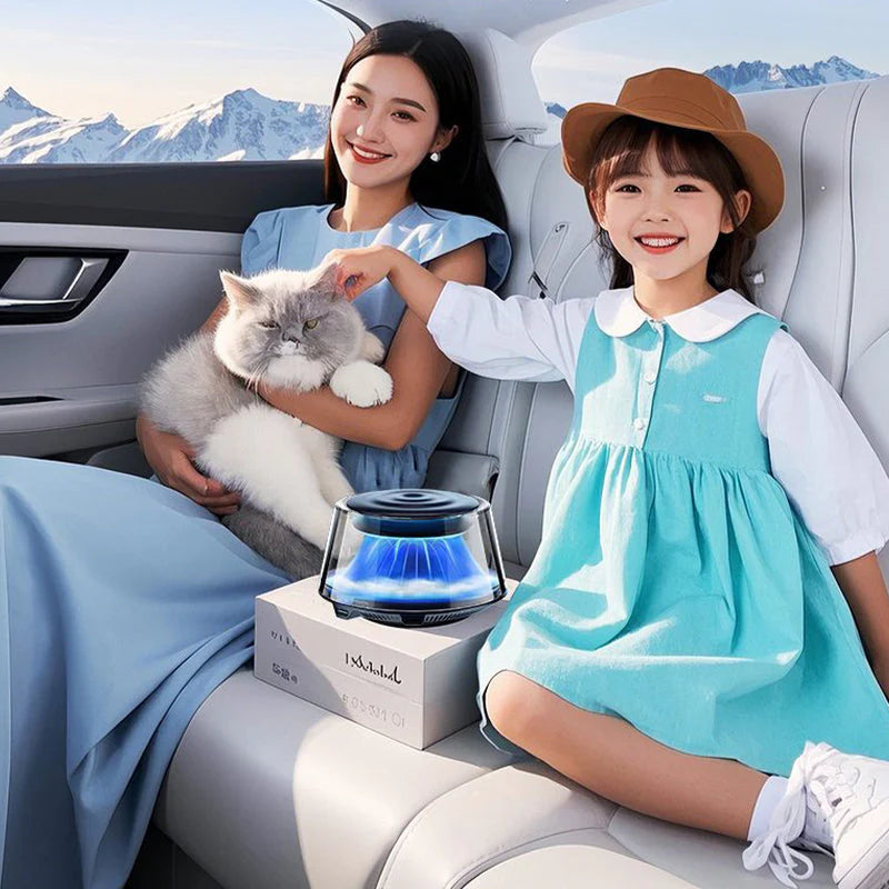 Cloud Mist Car Diffuser - Auto On/Off with 1 Refill = 2 Year Freshness