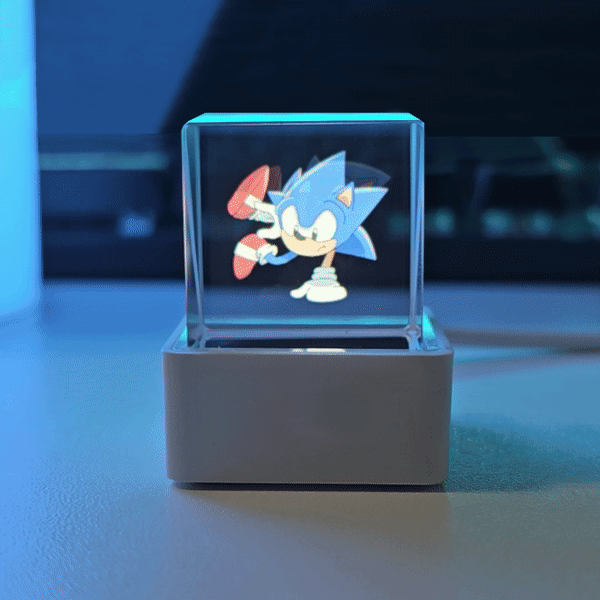 Holographic LED Display Cube | 3D Animated WiFi Gift