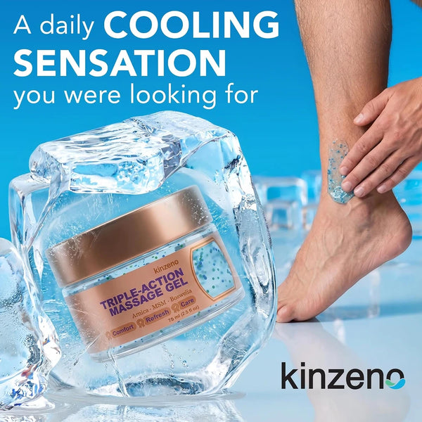 Kinzeno Triple Action Massage Gel