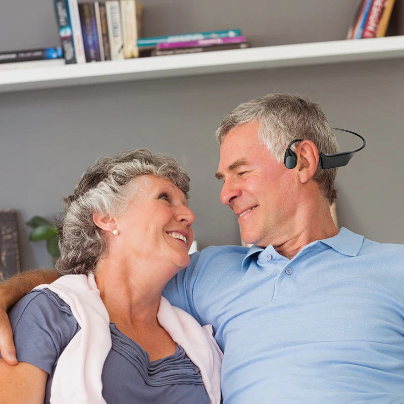 Bluetooth Headphones Smart Bone Conduction Hearing Aid