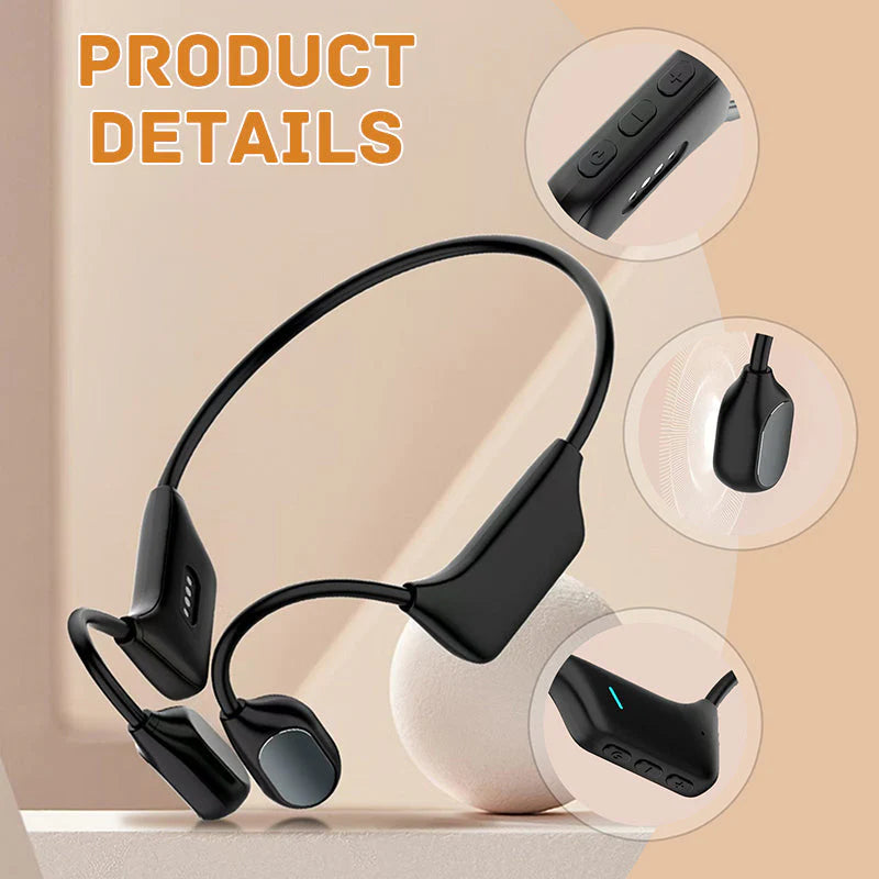 Bluetooth Headphones Smart Bone Conduction Hearing Aid