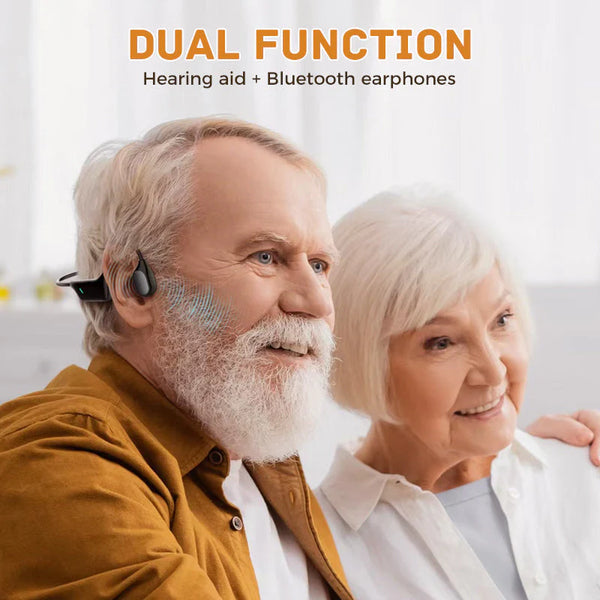 Bluetooth Headphones Smart Bone Conduction Hearing Aid