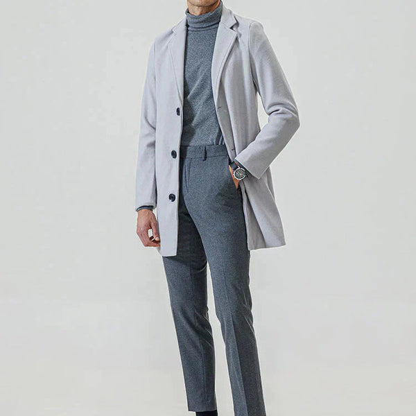 Men's Classic Long Coat