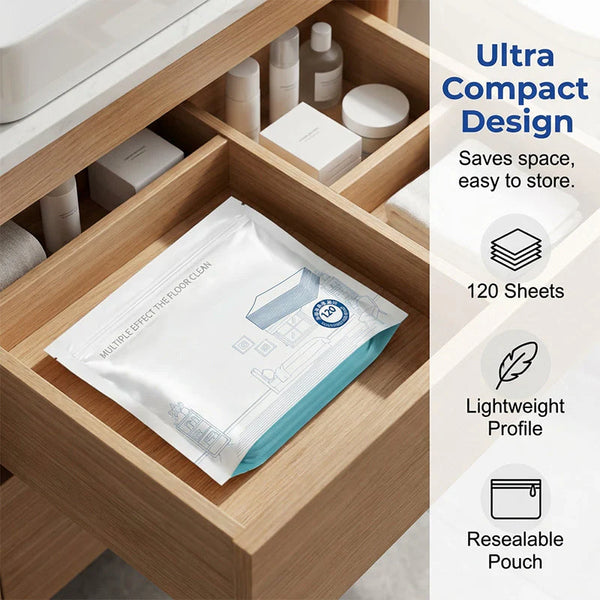 Powerful Floor Cleaning Sheets (Pack 100 sheets)