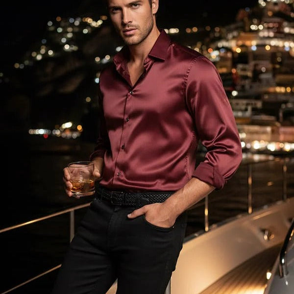 Black Aura SilkTouch Shirt
