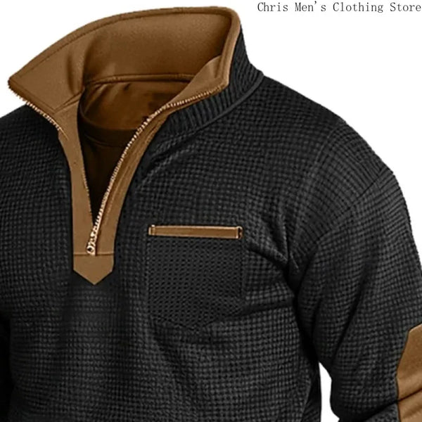 Frontier Zip Highneck Sweater