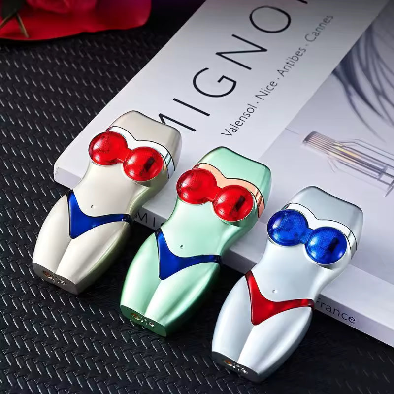 Fashionable Glowing Bikini Beauty Lighter