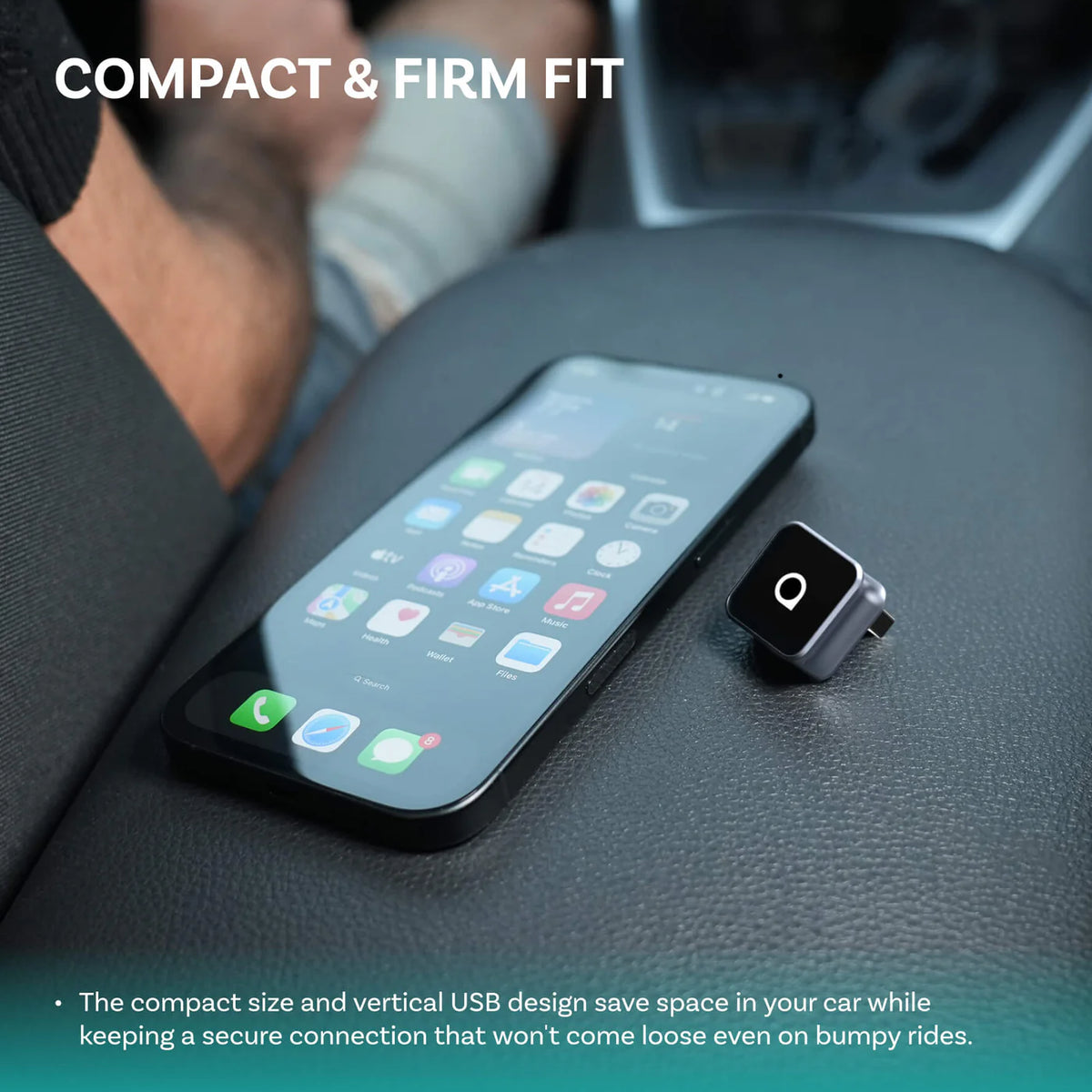 Mini Cube 3.0 Wireless CarPlay/Android Auto Adapter