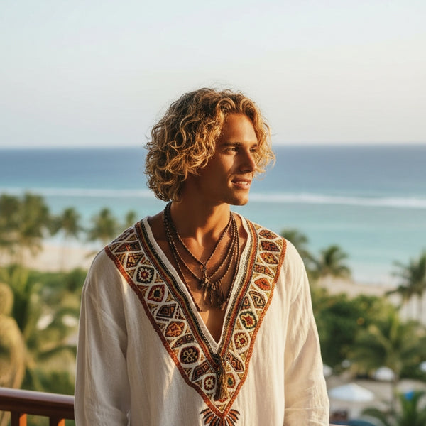 EarthTone Tribal Tunic