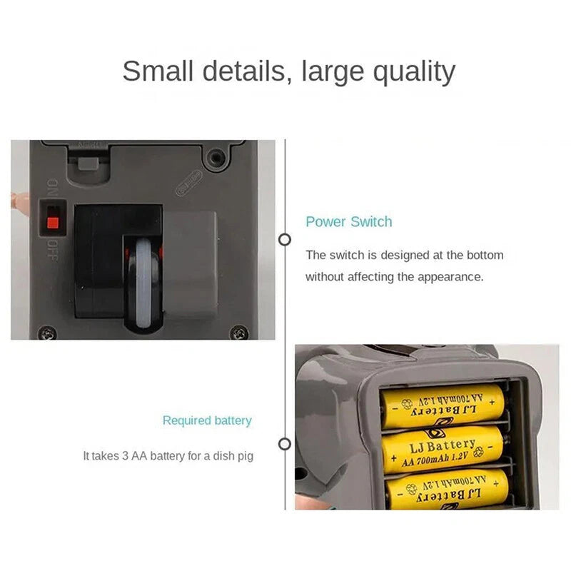 DJ Electric Music Dancing Pig Toy