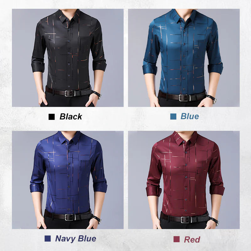 Men's Thin Iron-free Shirt