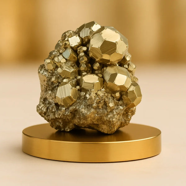 Golden Pyrite Raw Stone