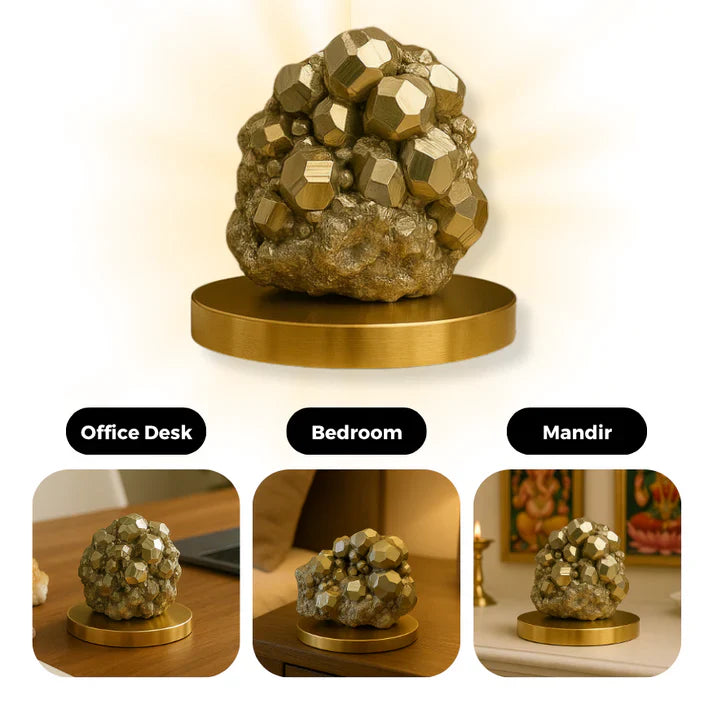 Golden Pyrite Raw Stone