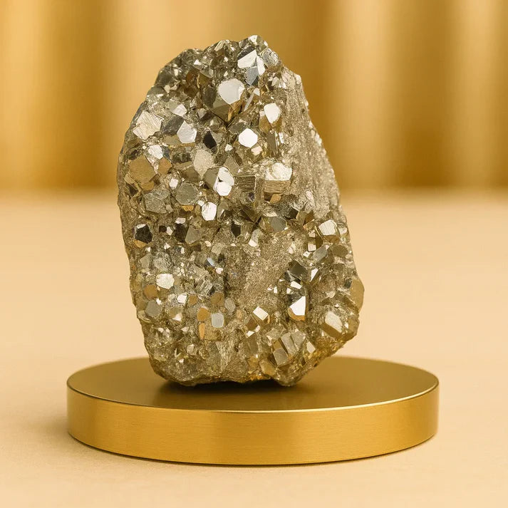 Golden Pyrite Raw Stone