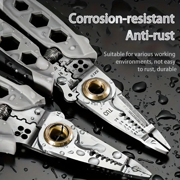 Multi-Functional Tool with Crimping