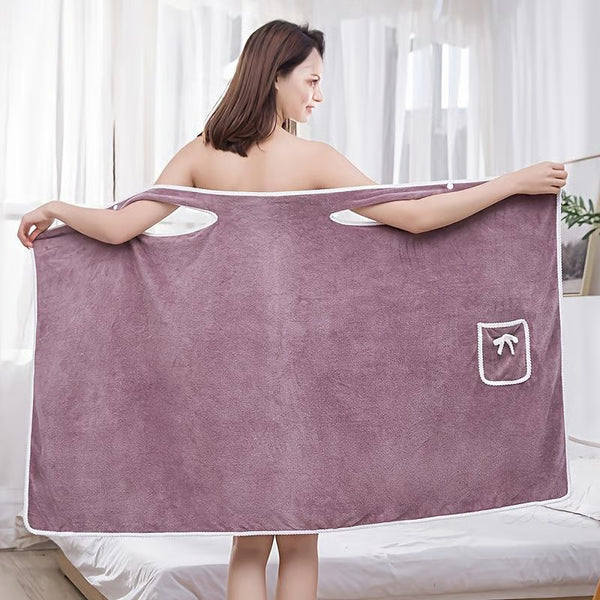 Women's Wearable Shower Skirt