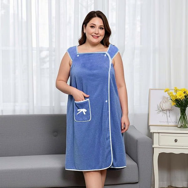 Women's Wearable Shower Skirt